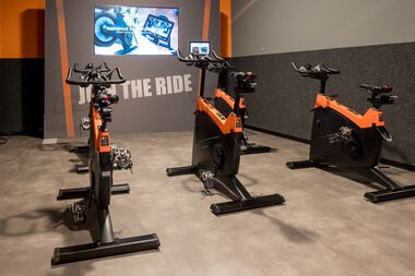 Virtual cycling zone Ville Rue Joseph Junck Luxembourg